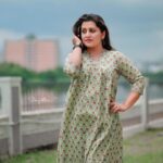 Sarayu Mohan Instagram - Good Aftrnoon! Wearing @cafefashion_by_remya_nair ❤️ Clicks @_story_telle__r Elamkulam, Kochi