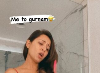 Sargun Mehta Instagram - Last wala giddha best hai 😂😂..hor ladd mere naal promotions te @gurnambhullarofficial #sohreyandapindaagya #8thjuly2022