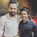 Sathish Krishnan Instagram - With best all rounder in cricket and COBRA @irfanpathan_official .