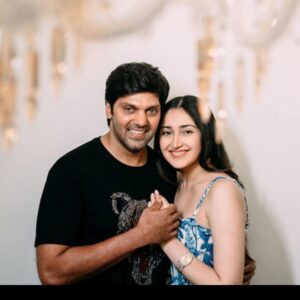 Sayyeshaa Saigal Instagram - You are my happy place! @aryaoffl ❤️

#husbandandwife#love#forever#justus#mine#home#instagood#instalove