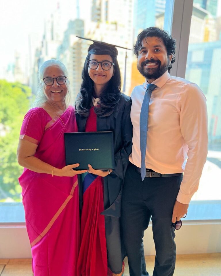 Shakthisree Gopalan Instagram - “And, when you want something, all the universe conspires in helping you achieve it.” - The Alchemist This past year, two of my biggest dreams came to life - Berklee College of Music and New York.✨ I’m supremely grateful to the forces that be - that have made this possible. This journey has been a roller coaster and nothing short of magical. I want to thank my teachers, my gurus, mentors, friends and well wishers. I wouldn’t be here without you. The moments captured in these photos are more than 15 years in the making and a lifetime of dreaming. Here’s to chasing more dreams - onwards and upwards, and celebrating the people who make the journey special.🎉 Boundlessly grateful to my mom for always being there for me, for encouraging me to go after my dreams and for being the rockstar that she is. ✨ Thanks to @arrahman sir for all the mentorship and support and a lifetime of inspiration.♥️ Thank you @berkleenyc for being a community of incredibly amazing humans. Thank you for being my tribe. ♥️ To my dearest family and friends who have nurtured me with boundless love and support - I’m grateful for you. ♥️ . . . . . . . #mastersdegree #berkleecollegeofmusic #berkleenyc @berkleecollege @berkleenyc #music #newyork #helloworld #chennai #kochi Jazz at Lincoln Center