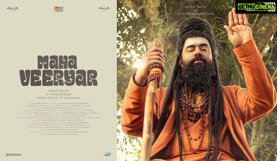 Shanvi Srivastava Instagram - @nivinpaulyactor as #apoornnanathan !!! #mahaveeryar ! #shanvisrivastava #nivinpauly #asifali #paulyjrpictures #shamnas #abridshine