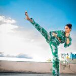 Shanvi Srivastava Instagram - Do I need a caption? 🙅‍♀️ . . . 📸 @vikasphotofactory styled by @smitha_prakash19 @sahrutha_upcycle mua- @makeupby_ringkulaishram #shanvisrivastava #baang #mma #wednesday #instagood #kickboxing #skills #confidence #taekwondo #facekick Bangalore, India