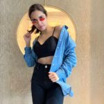 Shazahn Padamsee Instagram - Denim kinda day 🤍 #ootd #outfitoftheday #grwm #stylediary #fitcheck #fashion #denim #reels #reelsinstagram