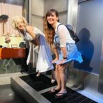 Sherin Instagram - The one with #groot is my favourite. #sherin #madamtussauds #waxmuseum #cute #thor #therock #jimmyfallon