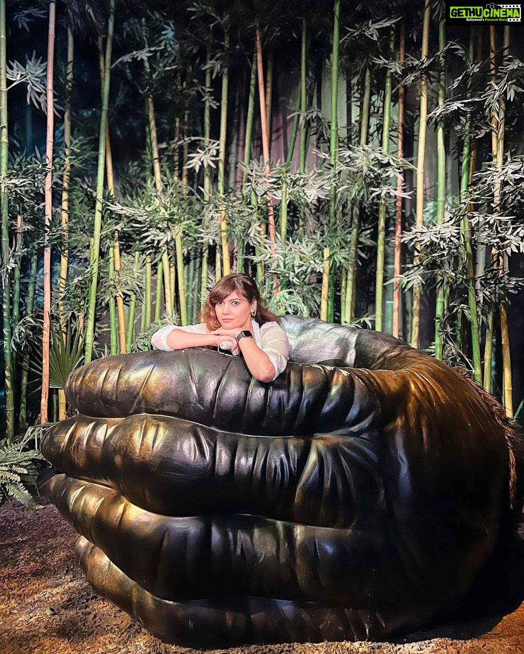 Sherin Instagram - The one with #groot is my favourite. #sherin #madamtussauds #waxmuseum #cute #thor #therock #jimmyfallon