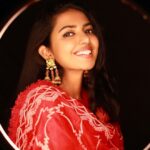 Shivani Rajashekar Instagram - Wearing @geethikakanumilli ❤️ Styled by @aayeshaa.mariam 💕 Pc @thescienceofphoto 💜
