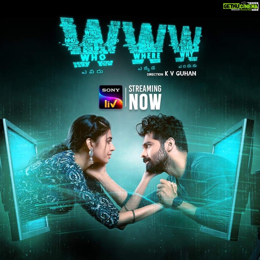 Shivani Rajashekar Instagram - #WWW streaming now on @sonylivindia Watch it now! 😬 Link in bio and story