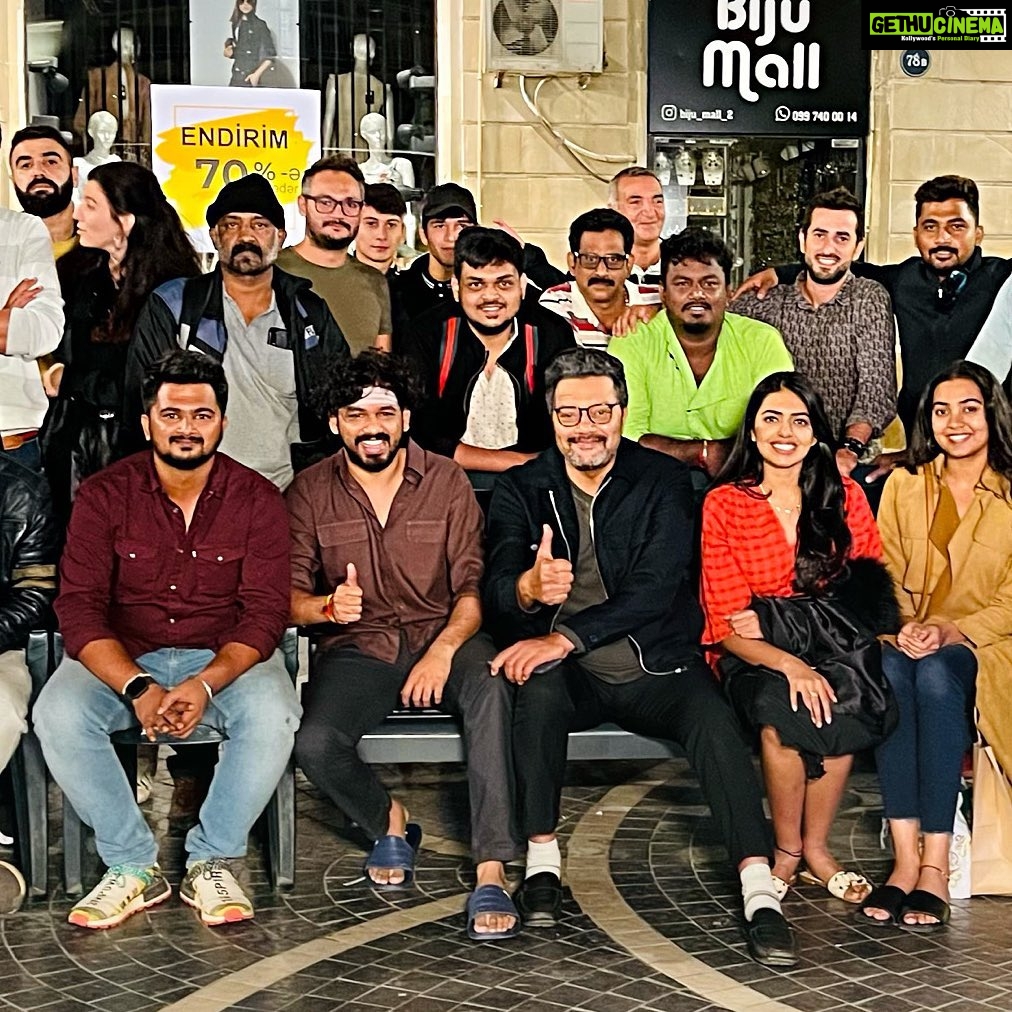 Shivani Rajashekar Instagram - And itβs a wrap!!! π₯ Successfully completed the foreign schedule of my Tamil Debut film #Anbarivu Cheers to a super fun schedule! Full love to this fab team, canβt wait to show you guys our film β€οΈπ€ππ€π¬πβ€οΈ