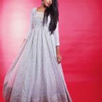 Shivani Rajashekar Instagram - Wearing this pure elegance by @tanva_by_deepika 💞 Styled by @shefalideora_ 💋 Styling assistance @mythri_g ❤️ Pc @dvs.photography @saikrishna.gunti