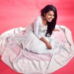 Shivani Rajashekar Instagram - Wearing this pure elegance by @tanva_by_deepika 💞 Styled by @shefalideora_ 💋 Styling assistance @mythri_g ❤️ Pc @dvs.photography @saikrishna.gunti