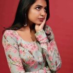 Shivani Rajashekar Instagram - Wearing this beautiful dress from @geethikakanumilli ✨ Styled by @shefalideora_ 💞 Styling assistant @mythri_g ❤️ Pc @abhishek_pallati