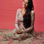 Shivani Rajashekar Instagram - Wearing this beautiful dress from @geethikakanumilli ✨ Styled by @shefalideora_ 💞 Styling assistant @mythri_g ❤️ Pc @abhishek_pallati