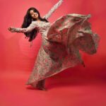 Shivani Rajashekar Instagram - Wearing this beautiful dress from @geethikakanumilli ✨ Styled by @shefalideora_ 💞 Styling assistant @mythri_g ❤️ Pc @abhishek_pallati