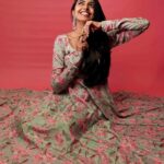 Shivani Rajashekar Instagram - Wearing this beautiful dress from @geethikakanumilli ✨ Styled by @shefalideora_ 💞 Styling assistant @mythri_g ❤️ Pc @abhishek_pallati