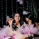 Shivani Rajashekar Instagram - #Anuanuvumanasa 💞 Diaries❣️ #Day1 Maani’s Bridal shower 🥂 Aren’t the desserts 🤤 ? @bonbonhyd 😎 Pc - @venu_photography_
