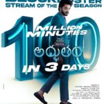 Shivani Rajashekar Instagram - Enti ee response??🥺😍😎 Grateful 🙏🙏🙏 100 million+ streaming minutes in just 3 days 🔥🙏🔥 a rare record🥺🙏❤️ #adbhutham #adbutham #adbhuthamonhotstar