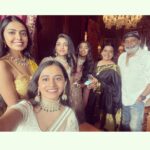 Shivani Rajashekar Instagram - Photo Dump from the #BigFatEngagement 😎🥂💃🏻 #Anuanvumanasa ❤️ #TeamBride #Bridesmaids #bffs #girlgang