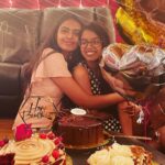 Shivani Rajashekar Instagram - My bujjukus 💞 #TBT #bday #allaboutmybirthday @sharaninarayanaofficial thank u so much for the yummy cake papa💕 Ps: I’m not there in the last pic cuz they were too busy clicking pics of their own 😏 I still love them though 😏💗😏