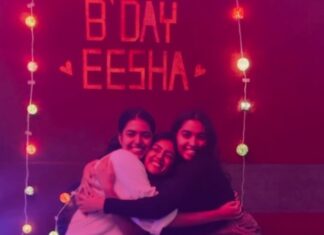 Shivani Rajashekar Instagram - Happy Birthday Darling @yourseesha ❤️🤗😘🎉🎊🎂❤️ love u so much 💞 #peaches Becs u love it 💁🏻‍♀️