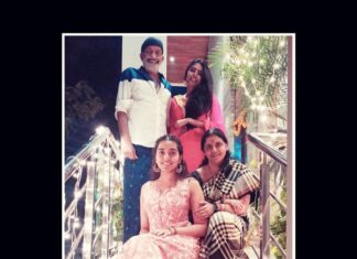 Shivani Rajashekar Instagram - Last month,on the exact same day ,we were at the hospital..the thought of home ,Deepavali,a happy normal life seemed like a far away dream.We were praying and wishing for it to come true. Although deep inside our hearts we believed strongly that everything will be fine soon,the realty then ,was a nightmare. As days progressed,the dream of getting back home ,kept fading..but our hopes didnt!God is great he heard our and our extended family's(you) prayers..crores of prayers and best wishes from all over the world..i cant thank each one of u enough..the love u guys showered upon my father,only that helped him fight this greatest battle ! And ofcourse our doctors Dr.madhu garu , dr. @dasari_nishanth_v especially dr. @krishna_kasam Thank u so much for being our strenghth ,our hope and bringing back happiness and light into our family . im delighted to share that Nanna is doing much better now 🙏🤞🙏Happiest Deepavali to our extended family all around the world,may this festival of lights brighten ur life and bring lots of happiness health and wealth and prosperity! #Happydiwali #happydeepavali #drrajashekar #rajashekar