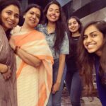 Shivani Rajashekar Instagram - Abt last night! Mummy Kutty’s Birthday ❤️ That’s some yummy vegan chocolate cake from @churrolto 😋 #famjam #hbdjeevitharajasekhar Park Hyatt Hyderabad