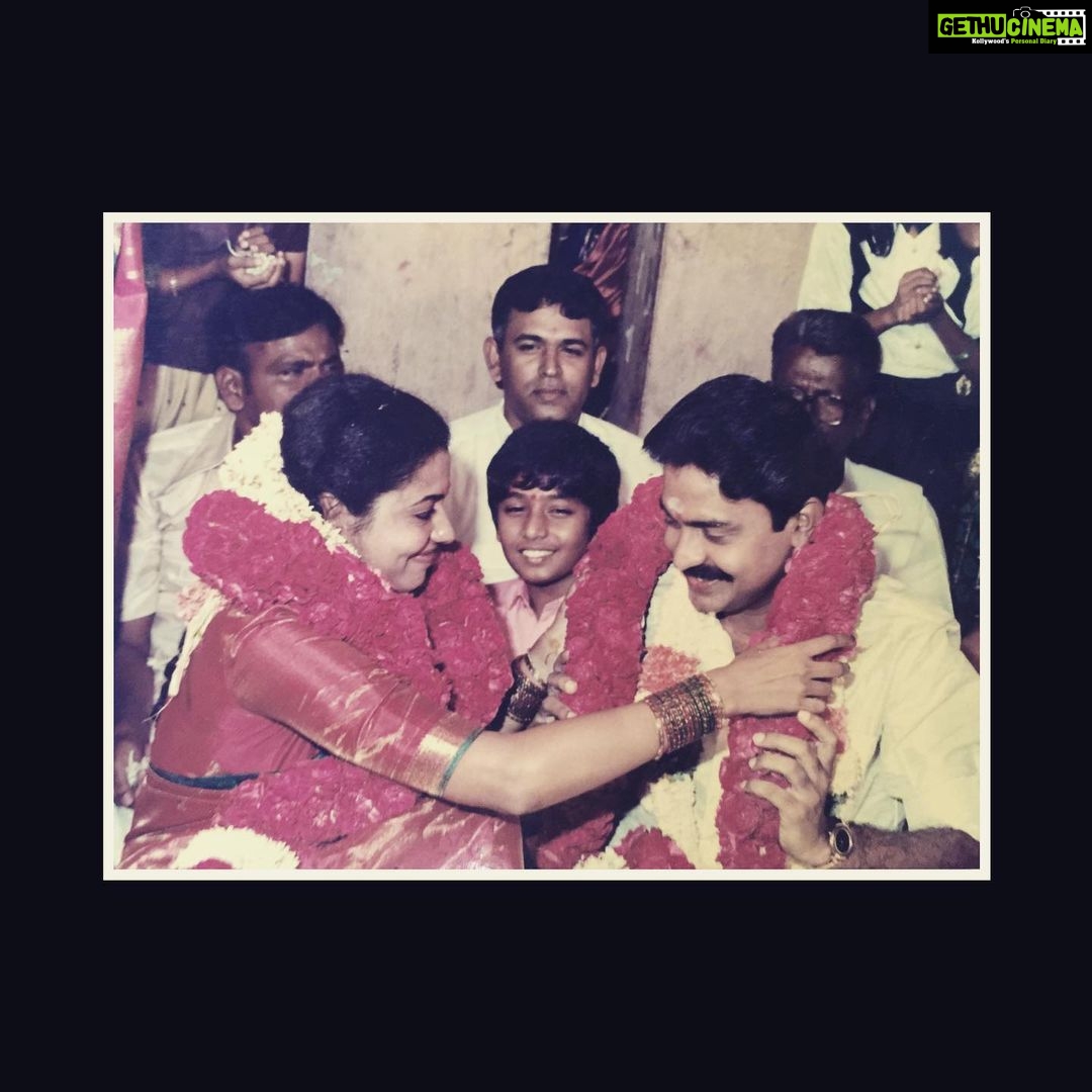 Shivani Rajashekar Instagram - 💞😍💞 Wedding Anniversary Special! #Rajasekhar #Rajashekar #jeevitharajashekar