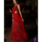 Shivani Rajashekar Instagram - Tbt #MaaPariwarAwards2019 #SanthoshamAwards2019 💫 Wearing my sweetheart’s @sashivangapalli masterpiece ❤️💋❤️ Dress courtesy- @sashivangapallicouture @mugdhaartstudio Jewellery- @orafojewels ❤️ Pc- @v3clicks