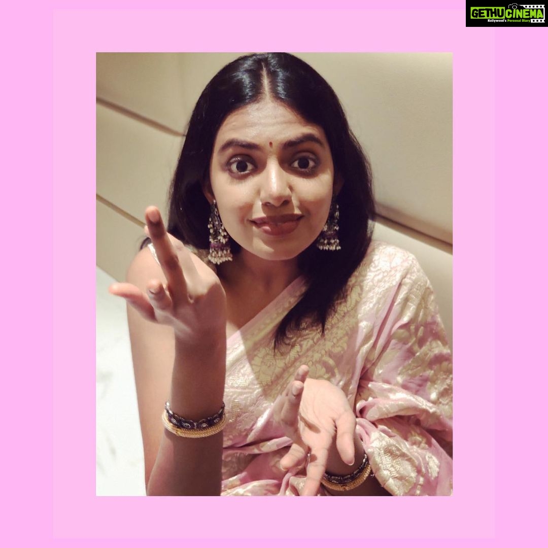 Shivani Rajashekar Instagram - 💕 Wearing - @varuni_couture Jewellery- @orafojewels Styling - @lankasanthoshi Pc - shivkutty ❤️ @shivnivasse