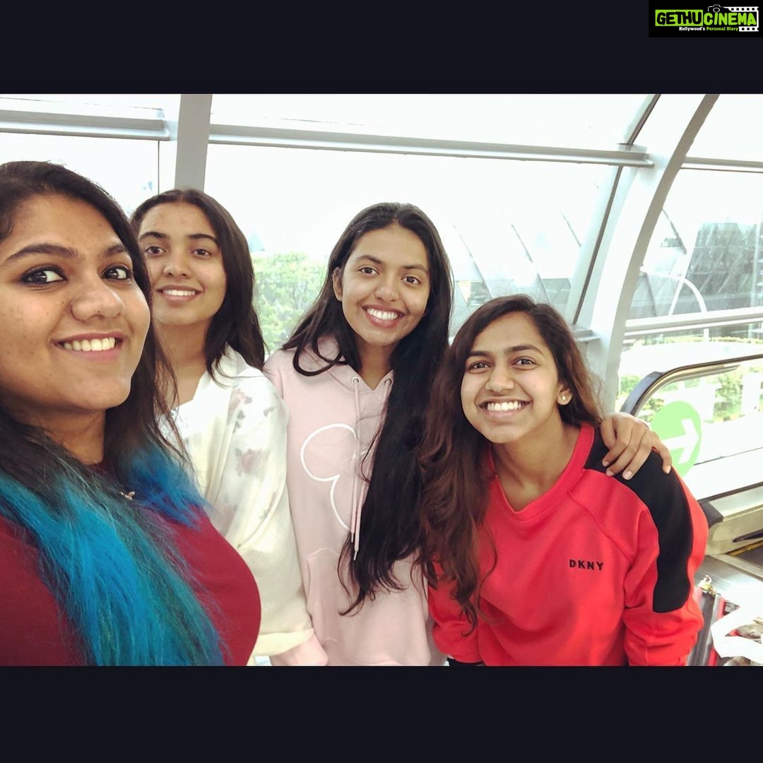 Shivani Rajashekar Instagram - Day 1 at the #JewelChangiAirport #Singapore2019 #thecousinstrip 😎🙆♀️ Jewel Changi Airport