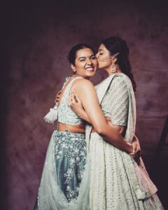 Shivani Rajashekar Instagram - Happy world siblings day pichi pilla @shivathmikar ❤️😘❤️