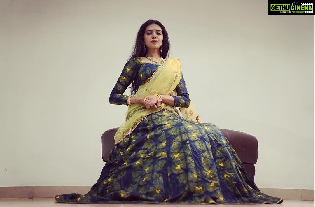 Shivani Rajashekar Instagram - Wearing @sirishareddyofficial