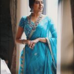 Shivani Rajashekar Instagram - 🦋🦋🦋 Wearing @sailesh_singhania Hair and makeup @salomirdiamond Jewellery @orafojewels Styled by @shefalideora_