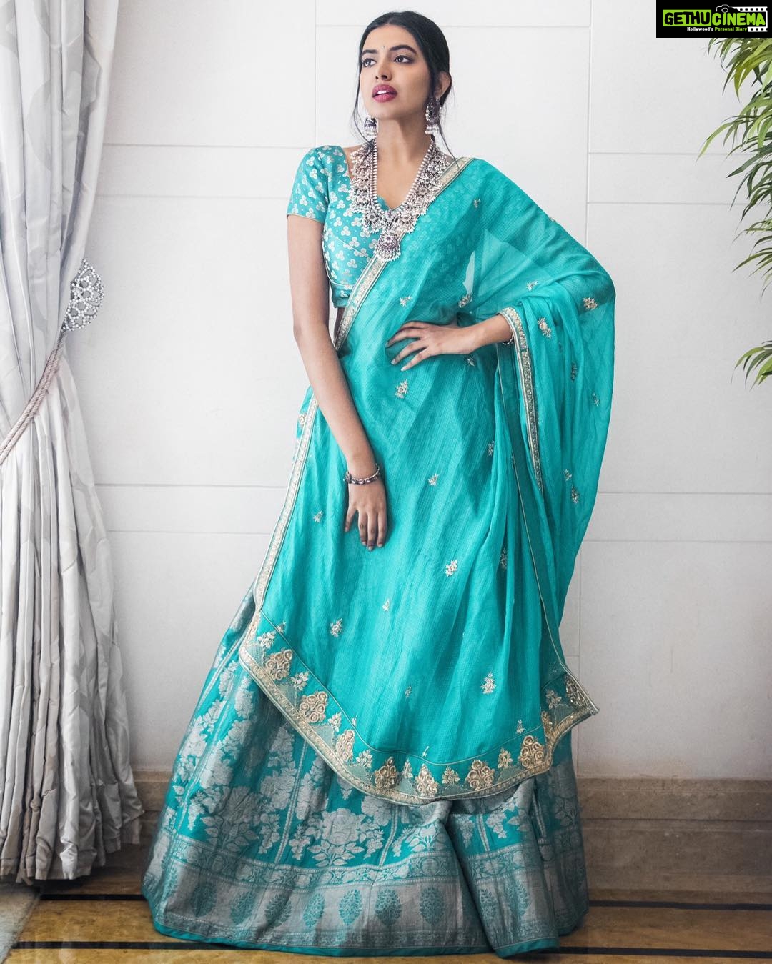 Shivani Rajashekar Instagram - 🦋🦋🦋 This..I love the most. Wearing @sailesh_singhania Jewellery @orafojewels Hair and makeup @salomirdiamond Styled by @shefalideora_ ❤️