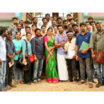 Shivani Rajashekar Instagram - THE BIG GROUP PICTURE 😎 Successfully completed the first schedule,21 days shoot of #VVStudioz #productionno.4 . thanks to my sweetest co-star come producer ji🙏😋@iamvishnuvishal my director #venkatesh sir and the whole cast n crew for the wonderful shooting experience! Finally thanks #madurai for owning us..❤️
