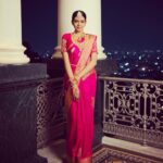 Shivani Rajashekar Instagram - For @teach_for_change ❤️ at the @tajfalaknuma Saree: @gubbarajyalakshmi Hair and makeup: @sachindakoji and Team Manea Jewellery: @ckcsons Styled by @officialanahita Photo: @eshaangirri #PegaTeachForChange #TeachForChange