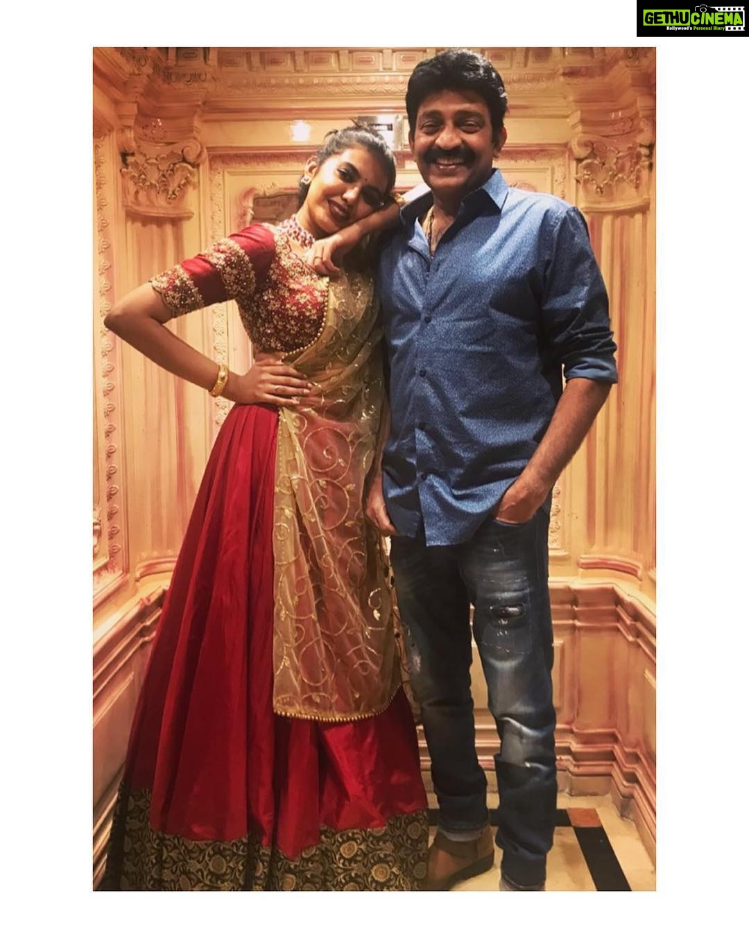 Shivani Rajashekar Instagram - Anything at all..I can just lean on to him and He will take care of the rest 💪🏻👊🏻😎 #MySuperHero #MyStrength #MyWorld and that’s none other than #MyDad ❤️❤️❤️ Happy Birthday Nanna 😘 Love you so very much ❤️❤️❤️ #Aboutlastnight
