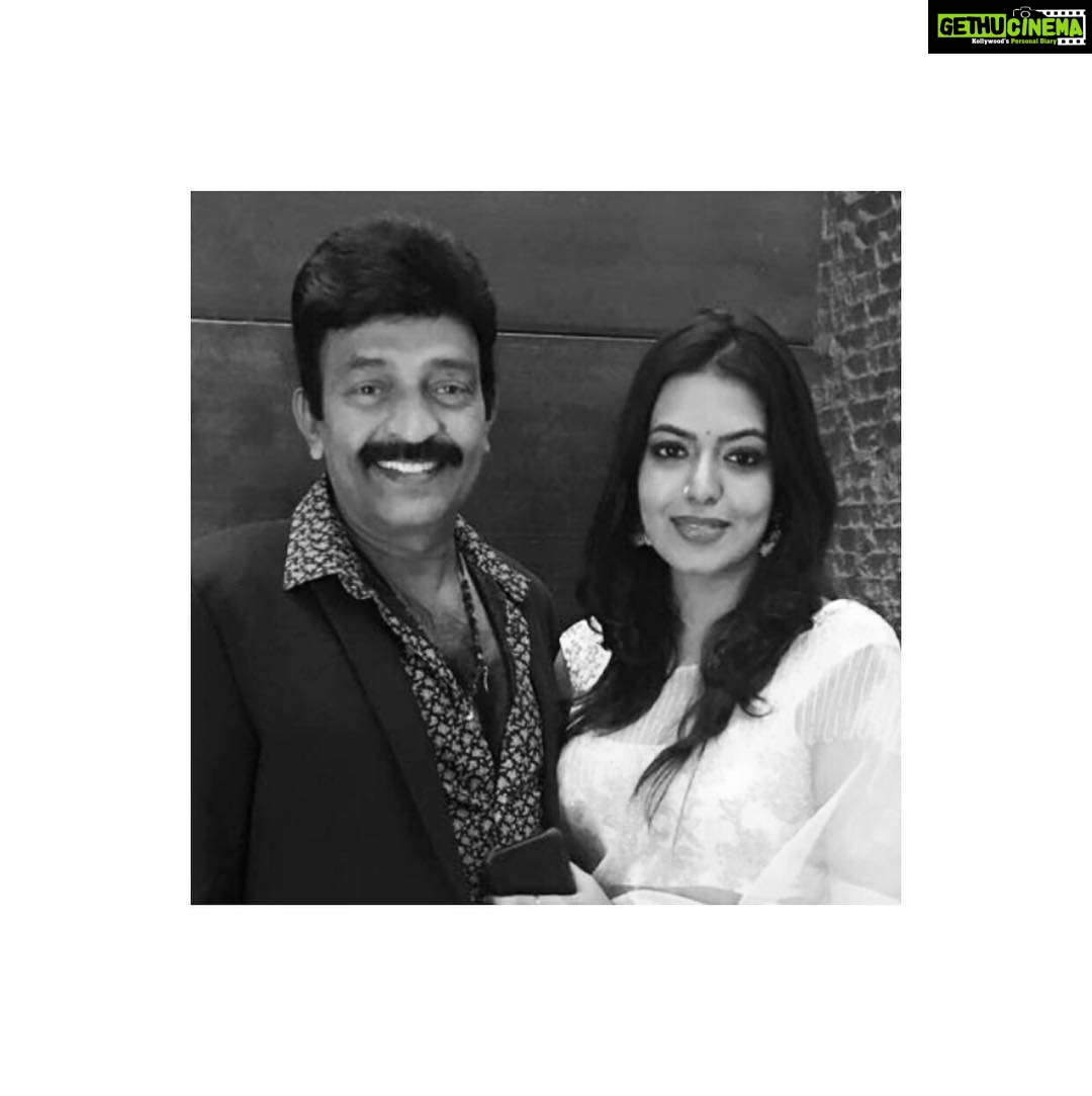 Shivani Rajashekar Instagram - With the #superHero ❤️