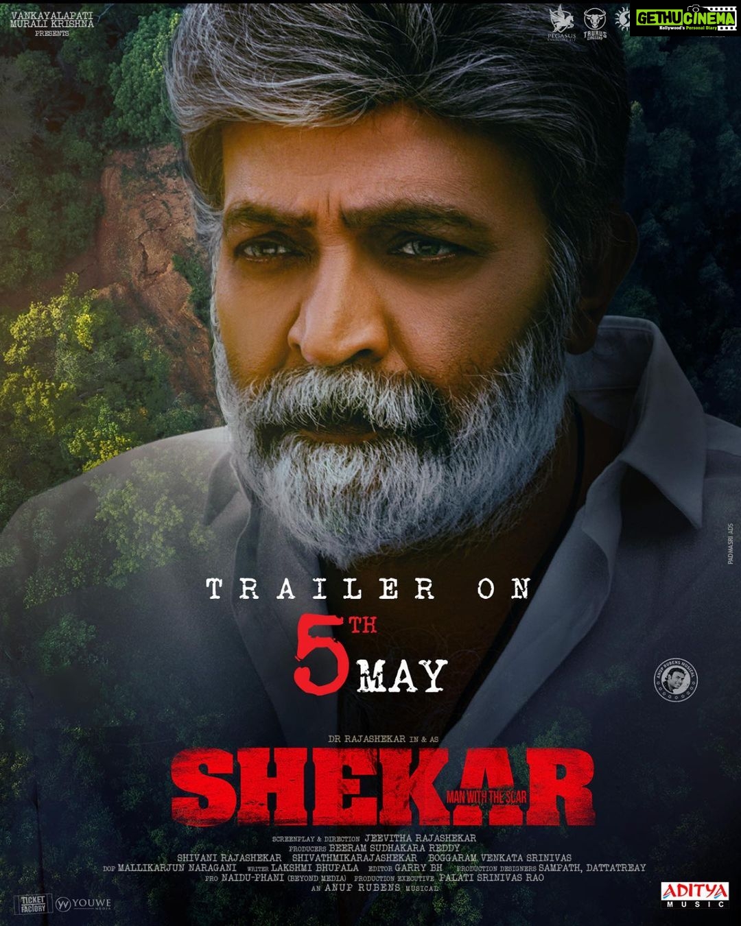 Shivani Rajashekar Instagram - #ShekarTrailer from May 5th š Iām sure u all will loveeee it..stay tuned ā¤ļøšā¤ļø #Shekar