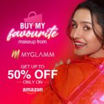 Shraddha Kapoor Instagram – So excited to share with you all my favourite makeup looks from MyGlamm that I’m crushing on. You can now get my favourite combos for up to 50% off during the Amazon Prime Day Sale on 23rd and 24th July. Shop now! 💫💜#MyGlamm #MyGlammXShraddhaKapoor #DiscoverJoy #PrimeDay #AmazonPrimeDay #PrimeMember #LifeIsBetterWithPrime #collab 
@myglamm