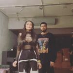 Shruti Haasan Instagram – Only the chaotic energy of this edit can truly capture the nonsense that is Santanu and I trying to dance together 😂 he is the worlds best dancing partner cause he’s just 🤓 90s babies having a rad Saturday night 💥 @santanu_hazarika_art no one makes me 😹 like you do ❤️🧿 💃 🕺🏻