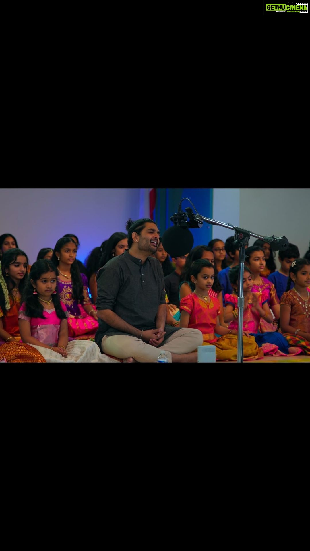 Sid Sriram Instagram - Shiva Panchakshara Stotram ft. The SLGV Carnatic Choir • My mom taught me the Shiva Panchakshara Stotram (Nagendra Haraya) when I was super young. On Mother’s Day this year, we decided to record a version of this piece with the students of her Carnatic vocal school, Sri Lalitha Gana Vidyalaya. That Sunday afternoon felt beautiful. Guru Purnima feels like the perfect day to release this Audio recording and mix by Will Chason Video credits: Director- David Saenz Campera operator 1- Justin Hetrick Camera operator 2- Jared Lee Camera operator 3- Nicholas Hui Production Assitance- Case Newcomb Editor- Jermy Saenz All love, no hate