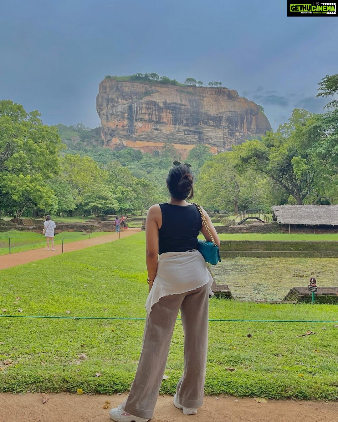 Siddhi Idnani Instagram - highlight of my trip to Sri Lanka, there’s a sense of validation you feel every time you overcome an uphill struggle.. it’s not the mountain we conquer, but ourselves. The view, the wind, the prayers I was in sync with nature and it’s creation.. There isn’t a more soul enriching experience than this. Sri Lanka you absolute beauty! . . . . #srilanka #sigiriya #srilankatravel Sigiriya Rock