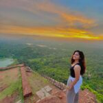 Siddhi Idnani Instagram - highlight of my trip to Sri Lanka, there’s a sense of validation you feel every time you overcome an uphill struggle.. it’s not the mountain we conquer, but ourselves. The view, the wind, the prayers I was in sync with nature and it’s creation.. There isn’t a more soul enriching experience than this. Sri Lanka you absolute beauty! . . . . #srilanka #sigiriya #srilankatravel Sigiriya Rock