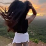 Siddhi Idnani Instagram - highlight of my trip to Sri Lanka, there’s a sense of validation you feel every time you overcome an uphill struggle.. it’s not the mountain we conquer, but ourselves. The view, the wind, the prayers I was in sync with nature and it’s creation.. There isn’t a more soul enriching experience than this. Sri Lanka you absolute beauty! . . . . #srilanka #sigiriya #srilankatravel Sigiriya Rock