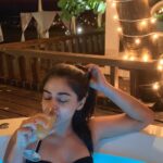Siddhi Idnani Instagram - Started my year with some mimosas in a jacuzzi 🌴🌊🍍#2020LookingGood Goa