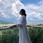 Siddhi Idnani Instagram - Because once we have overcome our defeats - which we always do - we are filled with a greater sense of euphoria and confidence - Paulo Coelho . . . . . #WhenInNepal #NepalDiaries #SiddhiIdnani #kathmandu #visitnepal #TravelNepal #WhenWorkTakesYouPlaces #Grateful Chadragiri Kathmandu