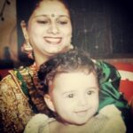 Siddhi Idnani Instagram – Like mother like daughter #tbt #blastfrompast #dimples #pretty #mom #loveher #myfav