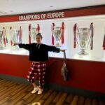 Simran Instagram - "Sports pull out a real internal hero out of you!" Sending love and wishes to our @indianfootball all the way from the Cathedral of Football! Cannot express the feeling of being at Anfield Stadium as a ⚽️ fan, forever! #sportsforever #footballlove #liverpool