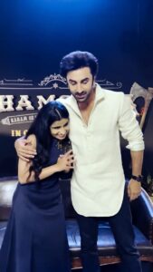 Sivaangi Krishnakumar Instagram - When I heard this song back when I was in 10th std … I never would have thought that one day Ill sing this song in front of the hero himself…special moment for me❤️
VC @vbzu